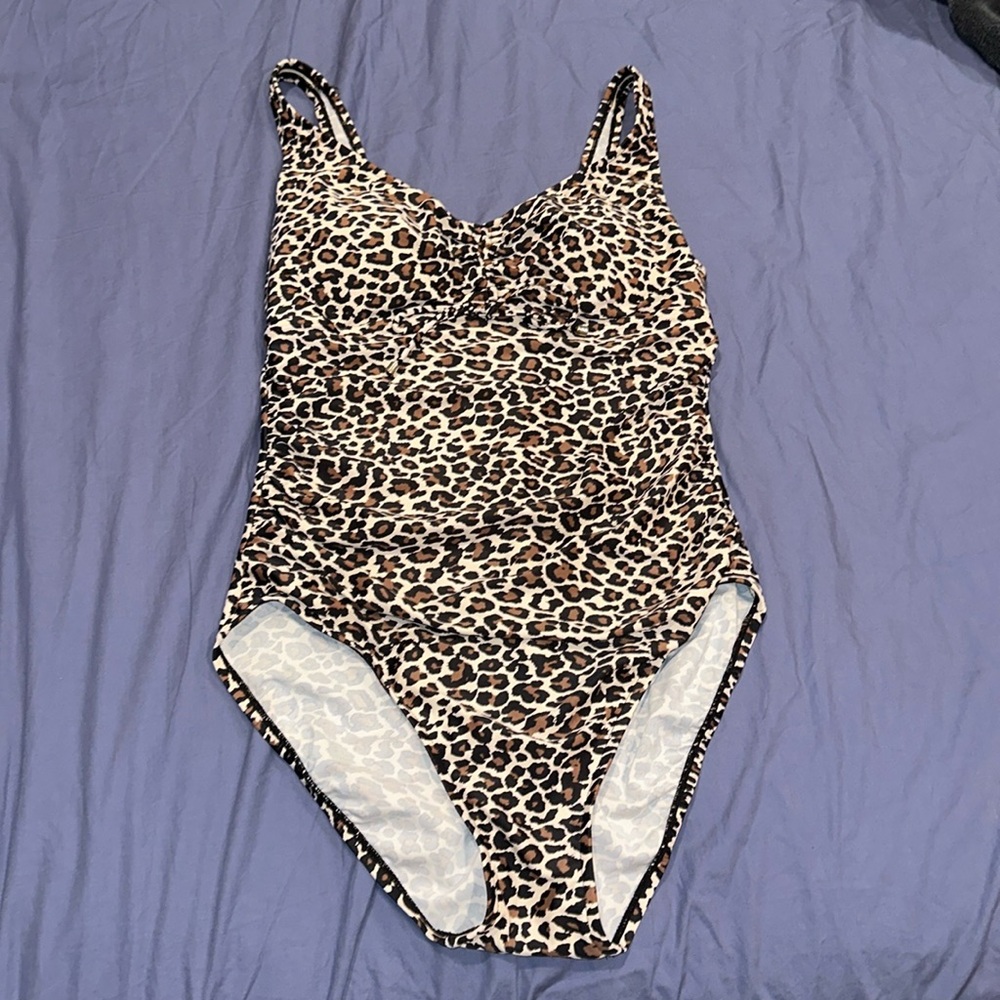 Brand: Aqua Green, Size: L, Color: Tan/black cheetah print